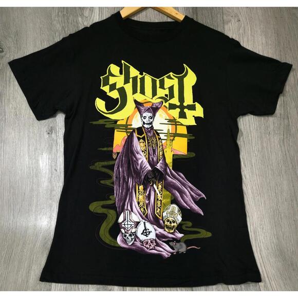 Ghost Tops - Ghost Mondo Mucha Boyfriend Fit Girls T-Shirt Size MEDIUM #10